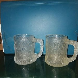 McDonald's Flintstones mugs